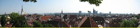 Panorama vom Ausblick der Oberstadt