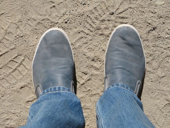 ...zumal, wenn man das geeignete Schuhwerk trägt!!!