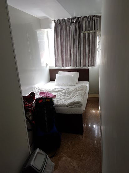 Ein Blick in mein Zimmer für die nächsten fünf Tage
