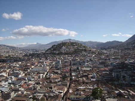 Quito von oben