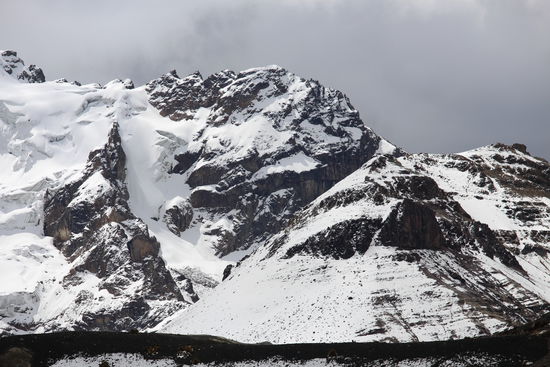 Beeindruckende Berge, wir sind sehr am staunen