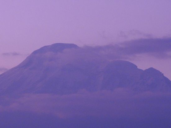 Abendstimmung am Chimborazo