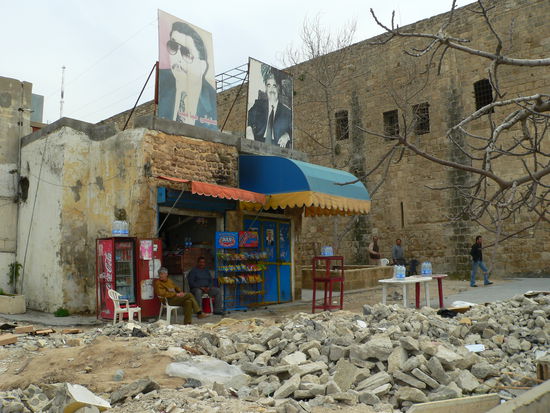 In Saida vor dem Koenigspalast