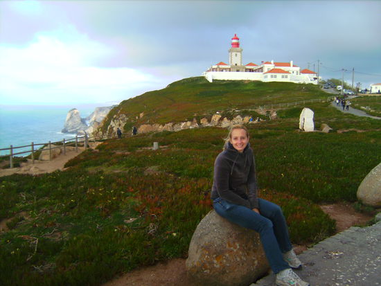 Sabina @ Cabo da Roca - der westlichste Punkt Kontinentaleuropas!
