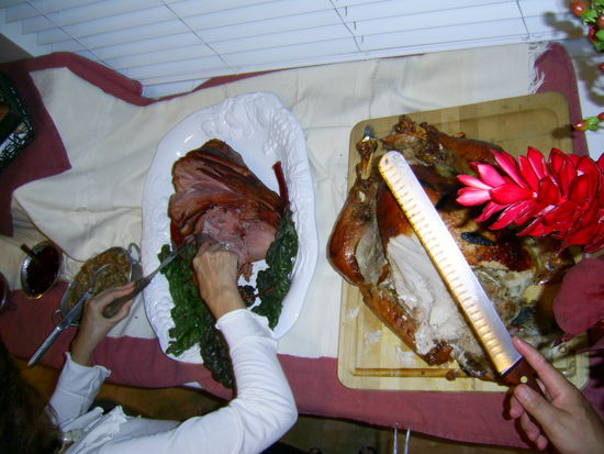 Ham und Turkey
zu Thanksgiving