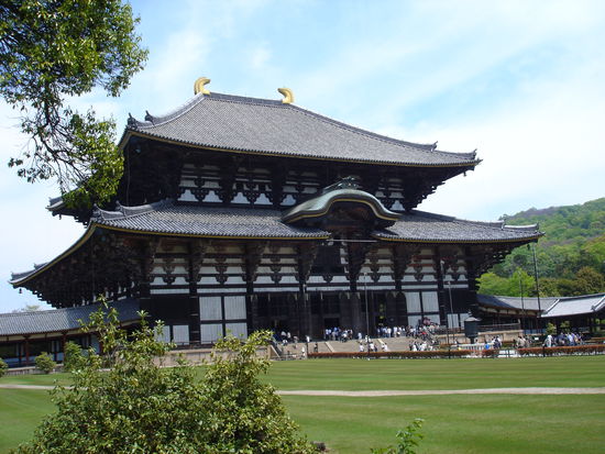 Horyuji-Tempel, weltweit aeltestes Bauwerk aus Holz