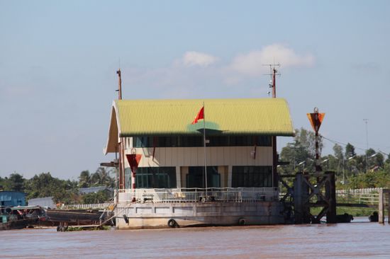 vietnamesische Grenzstation