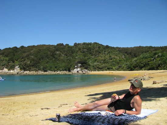 Dieser Strand heisst Goldenbay...der Sand ist wirklich goldig...