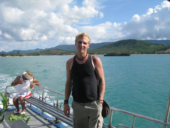 Auf dem Weg nach Koh Phangan...