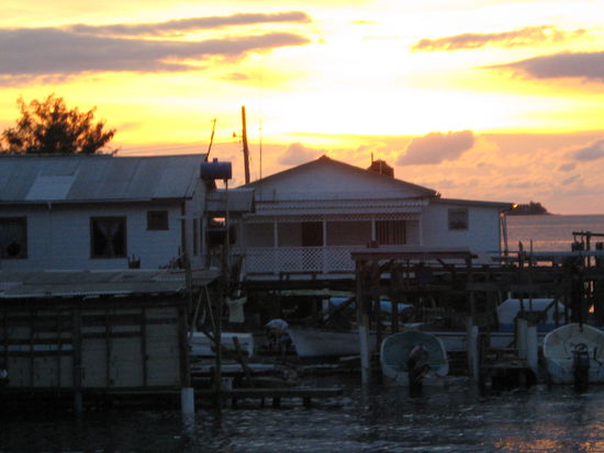 sonnenuntergaenge in der karibik