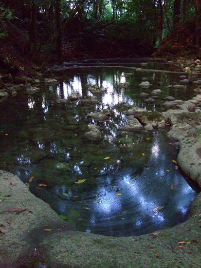 lichtspiel im wasser
