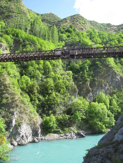 DIE bruecke! wo 1988 das bungy-jumping erfunden wurde