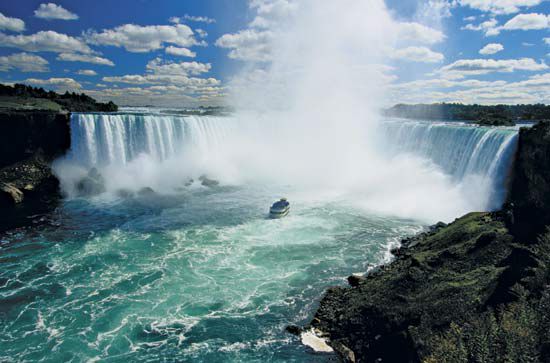 Die Niagarafälle..