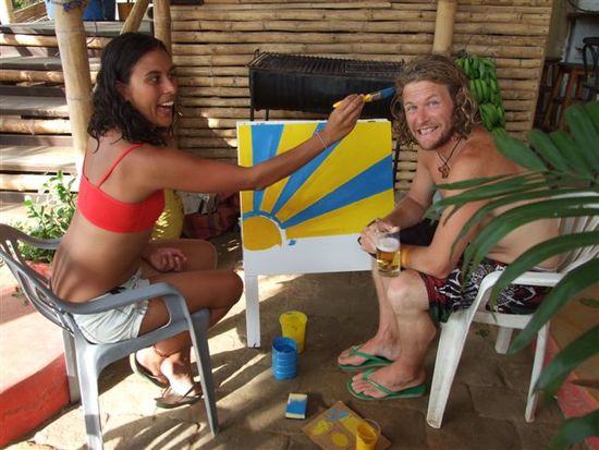 das neue aussenplakat wird von karla und ashley aus perth/melbourne designt.