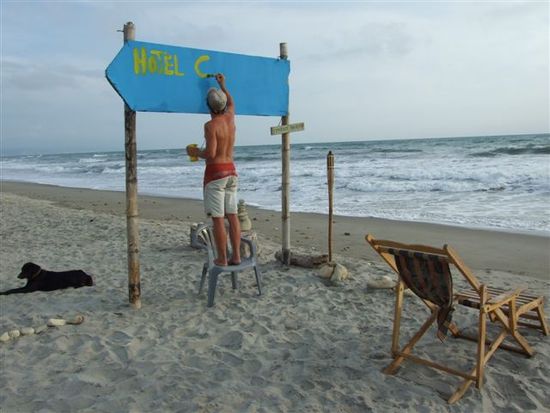 am strand werkt leonardo da schetty