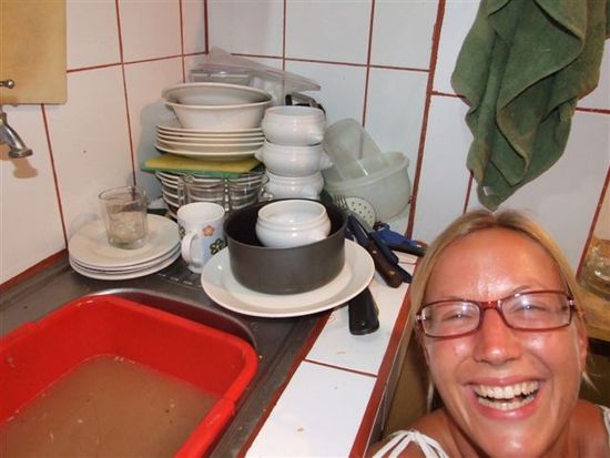 mehr gäste, mehr geschirr, mehr umsatz, mehr smile, mehr müde.