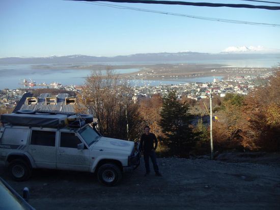 Über den Dächern von Ushuaia