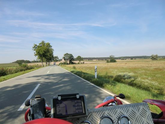 einsame Straßen, wie immer