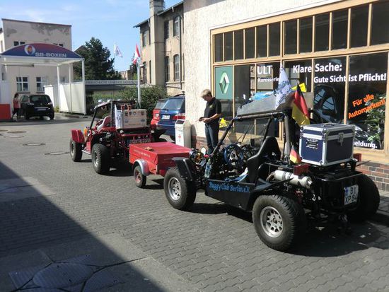 Auf einer Tanke in Rathenow