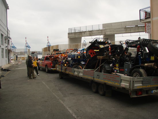 Ankunft im Hafen von Genua