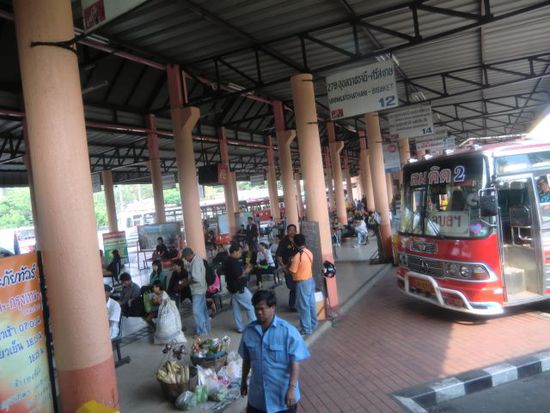 Busbahnhof in Unon Ratchathani