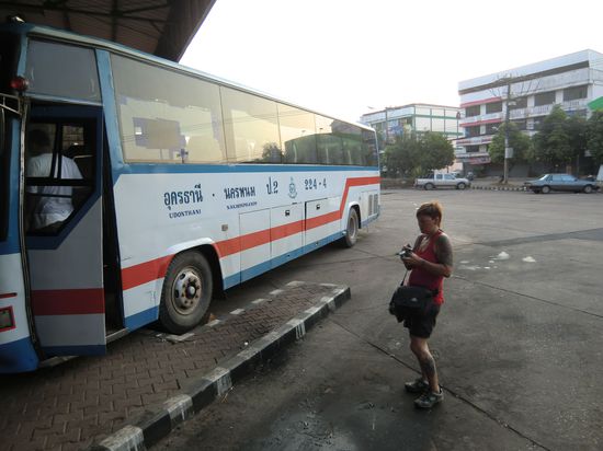 unser Bus für die 6 Stunden Fahrt