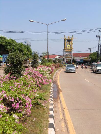 der Uhrenturm von Bueng Kan