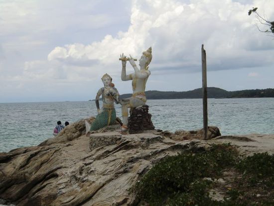 Meerjungfrau auf Koh Samet