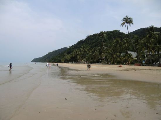 der Strand am nördlichen White Sand Beach