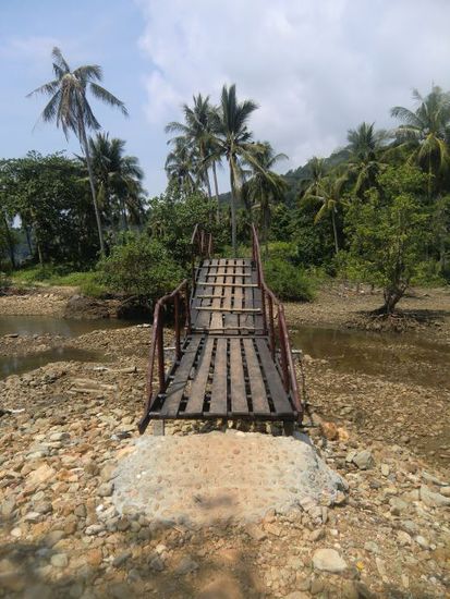 über diese Brücke werden sie gehen