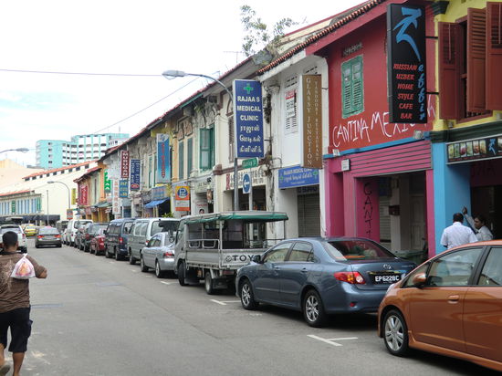 Straße in Little India