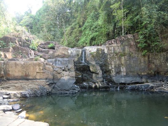 der  Nam Tok Klong Yai Wasserfall