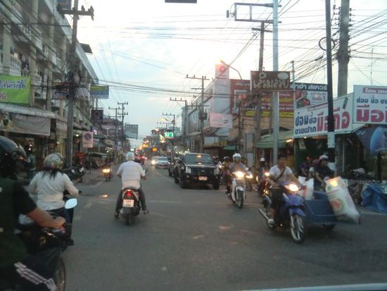 Höllenverkehr in Pattaya