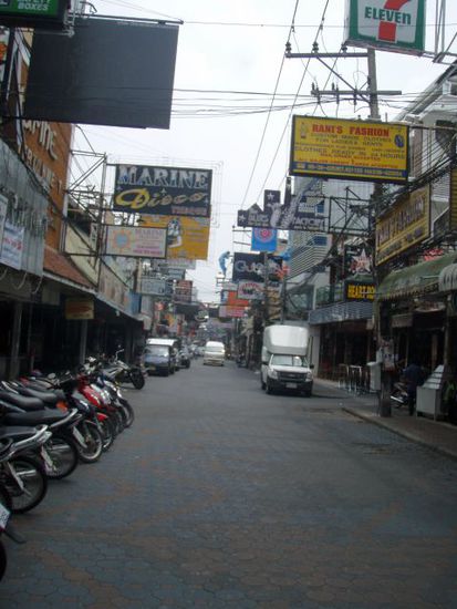 Walking Street am Tage