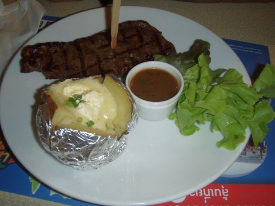 Steak bei Sizzler