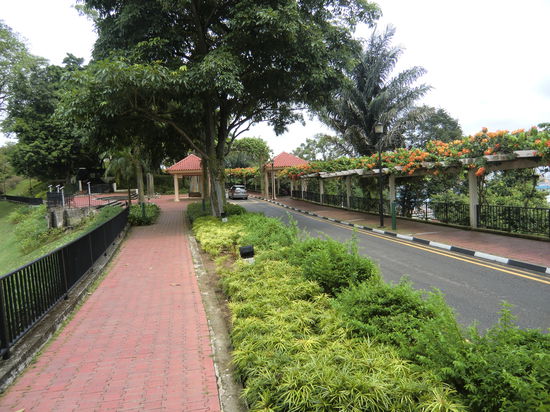 die Straße zur "Spitze des Berges"