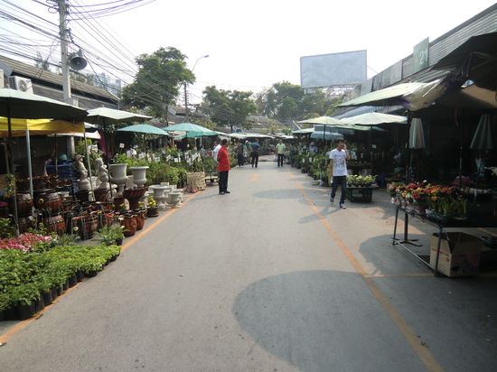Chatuchak Weekend Market in der Woche