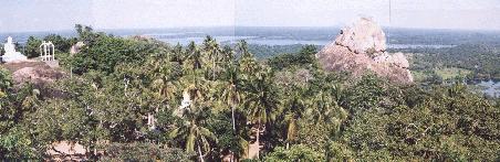 Blick von der Dagoba