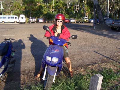 Mel als Easy Rider