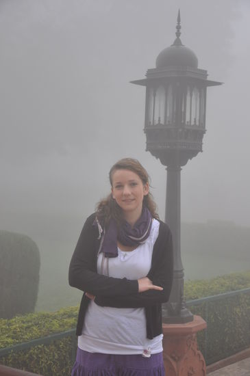 Ich mit noch mehr Nebel