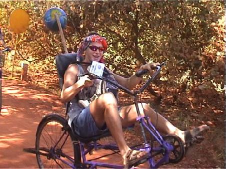 selbstgebautes Tretmobil
