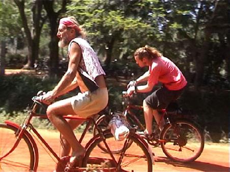 Ohne Fahrrad geht gar nichts in der Hitze