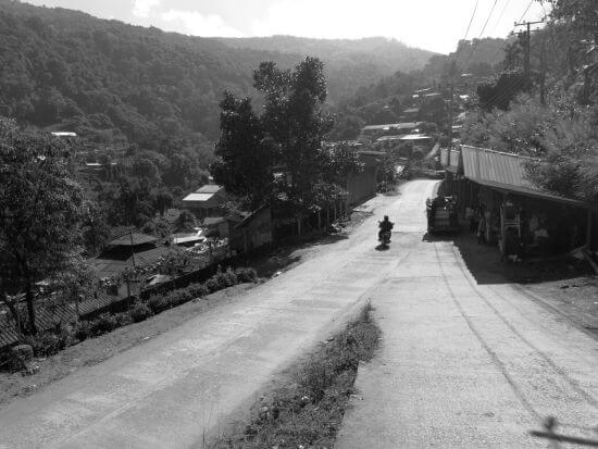 Blick auf das Dorf Mae Sa Mai.
