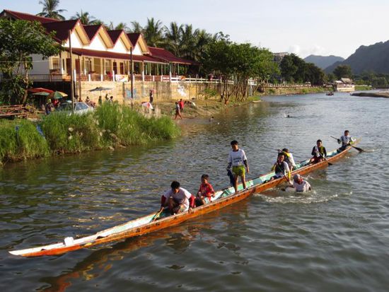 Die Jugend bereitet sich auf das Tunier vor...