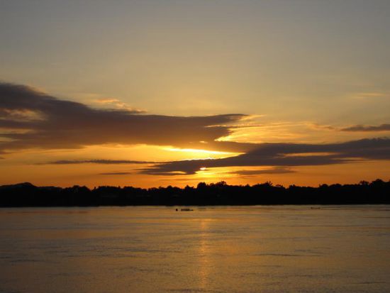 Um den Sonnenaufgang zu geniessen, muss man schon um 5h aufstehen...