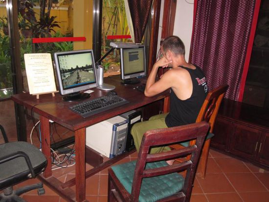 ... wahrend Bjorn Zeit hatte, seinen Reisebericht zu schreiben.