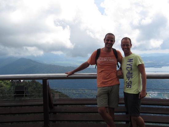 Leider war es ziemlich wolkig an dem Tag.