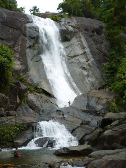Der beeindruckende 7 Wells Wasserfall ...