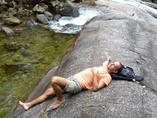 ... und bei Traeumen (herrlich so ein Nickerchen in freier Natur   )