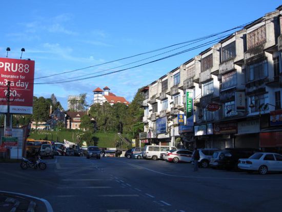 Tanah Rata in den Cameron Highlands...